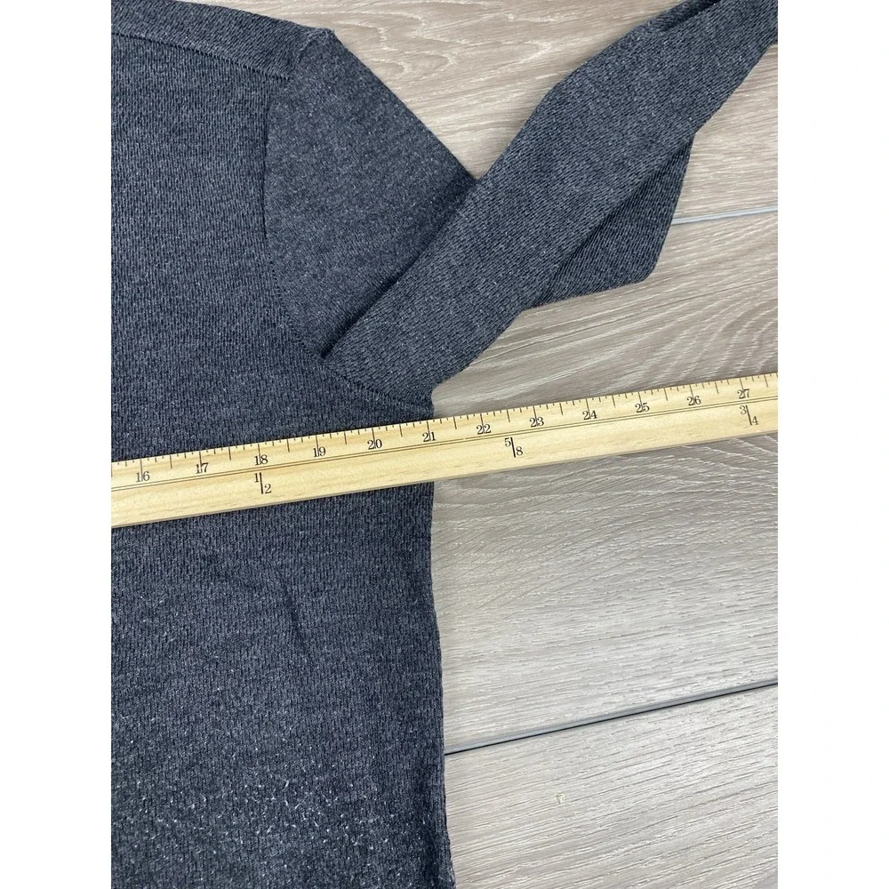 John Varvatos Men's‎ Long Sleeve Pullover Crew Neck Shirt Grey Size Large